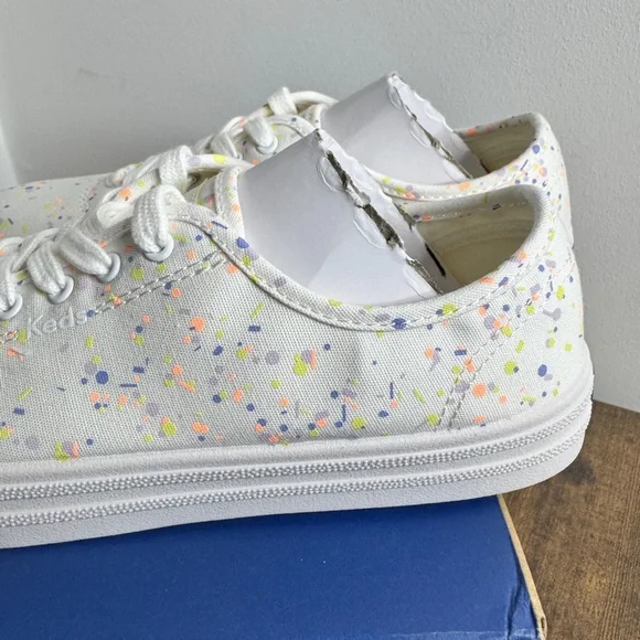 Keds Breezie Confetti Canvas Sneakers White - Picture 6 of 13